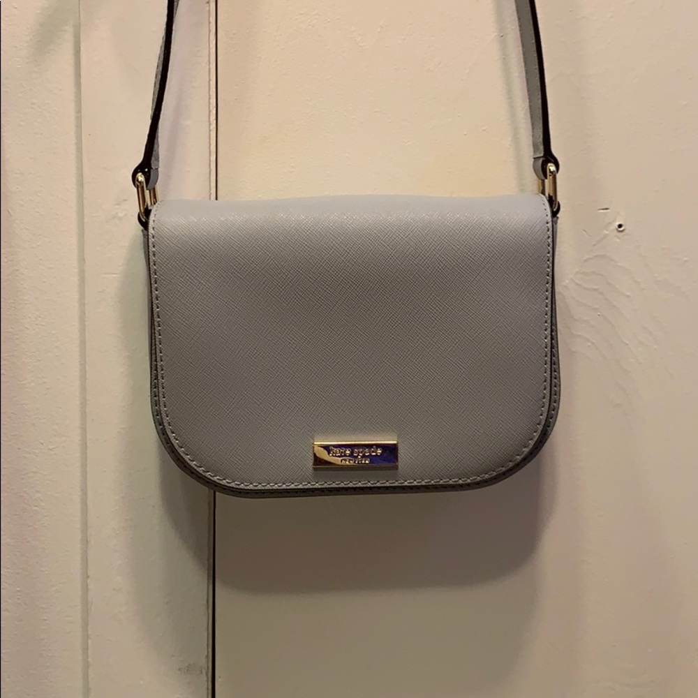 kate spade grey crossbody - Picture 2 of 3